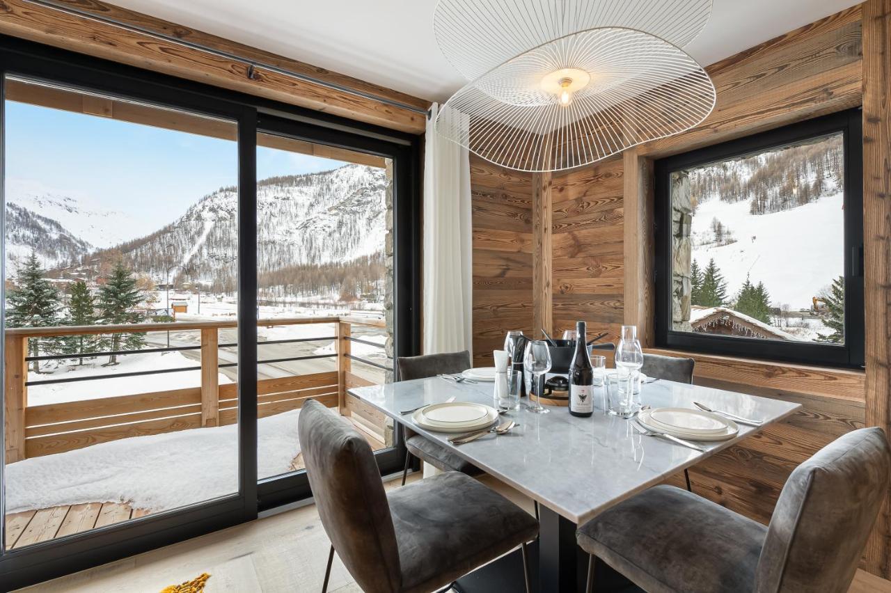 Appartement Flocon - Les Chalets Covarel Val-dʼIsère Exterior foto